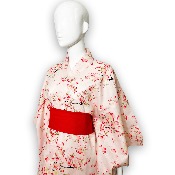 KIMONO JAPONAIS YUKATA SAKURA