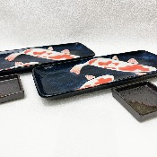 COFFRET 2 PLATS SUSHI CARPE KOÏ