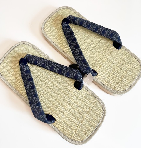 CHAUSSURE JAPONAISE ZORI HOMME PAILLE T46