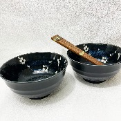 COFFRET 2 BOLS À UDON HANA INDIGO